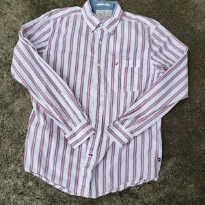 Nautica Vintage 90s Vertical Shirt